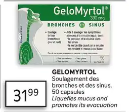 Brunet GELOMYRTOL Soulagement des bronches et des sinus offer