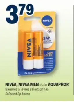 Familiprix NIVEA, Selected lip balms offer