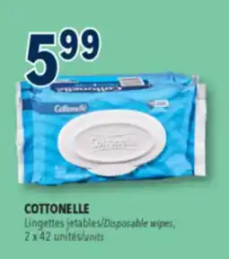 Familiprix Cottonelle Fresh Care flushable wipes 84un offer