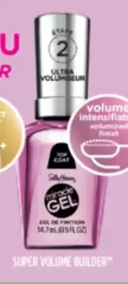 Familiprix SALLY HANSEN, Miracle Gel, Top Coat nail polish offer
