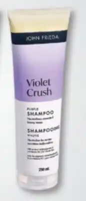 Familiprix John Frieda Sheer Blonde Color Renew tone-correcting shampoo offer