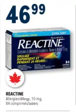 Familiprix Reactine extra strength 24 hour allergy relief tablets 84un offer