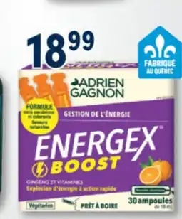 Familiprix Adrien Gagnon Energy management energex boost orange ampoules offer