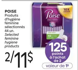 Brunet POISE Produits d'hygiène féminine sélectionnés offer