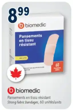 Familiprix Biomedic Strong fabric bandages offer