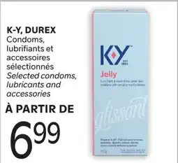 Brunet K-Y, DUREX Condoms, lubricants and accessories selection offer