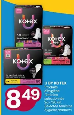 Brunet U BY KOTEX Produits d'hygiène féminine offer