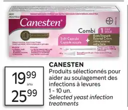 Brunet CANESTEN Produits sélectionnés pour aider au soulagement des infections à levures offer