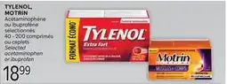 Brunet TYLENOL, MOTRIN Acétaminophène ibuprofène sélectionnés offer