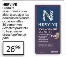 Brunet NERVIVE Produits sélectionnés pour aider à soulager les douleurs nerveuses occasionnelles offer
