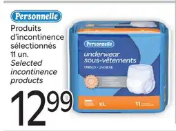 Brunet Personnelle Produits d'incontinence sélectionnés offer