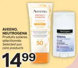 Brunet AVEENO, NEUTROGENA Produits solaires offer