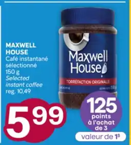 Brunet MAXWELL HOUSE Café instantané sélectionné offer