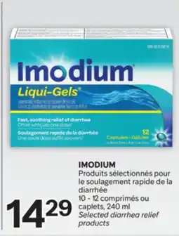 Brunet IMODIUM Produits sélectionnés pour le soulagement rapide de la diarrhée offer