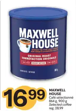 Brunet MAXWELL HOUSE Café sélectionné offer