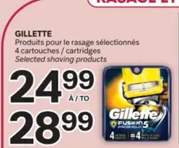 Brunet GILLETTE Produits pour le rasage sélectionnés offer