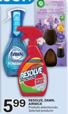 Brunet RESOLVE, DAWN, AIRWICK Produits sélectionnés offer
