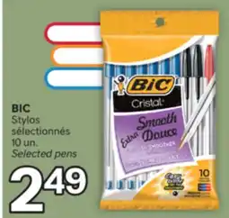Brunet BIC Stylos sélectionnés offer