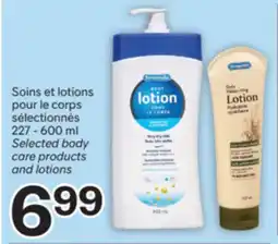 Brunet Personnelle Soins et lotions pour le corps sélectionnés offer