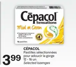 Brunet CÉPACOL Pastilles sélectionnées pour adoucir la gorge offer