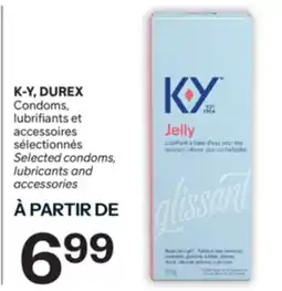 Brunet K-Y, DUREX Condoms, lubrifiants et accessoires sélectionnés offer