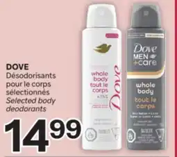 Brunet DOVE Désodorisants pour le corps sélectionnés offer