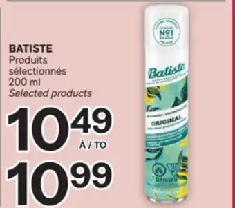 Brunet BATISTE Produits sélectionnés offer