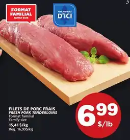 Marches Tradition FRESH PORK TENDERLOINS offer