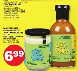 Marches Tradition SILLY BILLY PICKLE MAYONNAISE OR MUSTARD offer