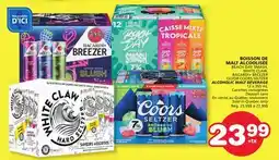 Marches Tradition BACARDI+ BREEZER OR COORS SELTZER ALCOHOLIC MALT BEVERAGE offer