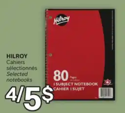 Brunet HILROY Cahiers sélectionnés offer