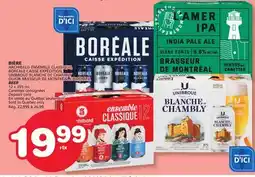Marches Tradition ARCHIBALD ENSEMBLE CLASSIQUE, OR BRASSEUR DE MONTRÉAL L'AMER IPA BEER offer