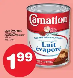 Marches Tradition CARNATION EVAPORATED MILK offer