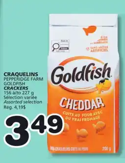 Marches Tradition PEPPERIDGE FARM GOLDFISH CRACKERS offer