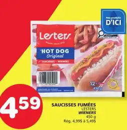 Marches Tradition LESTERS WIENERS offer