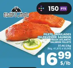 Marches Tradition FRESH ATLANTIC SALMON FILLETS offer