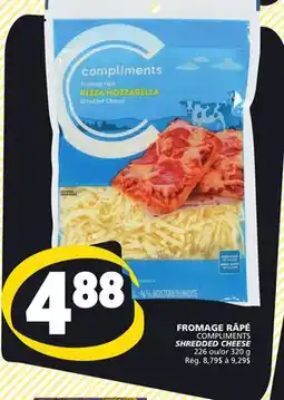 Marches Tradition COMPLIMENTS SHREDDED CHEESE offer