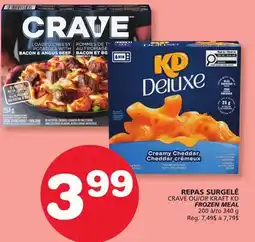 Marches Tradition CRAVE OR KRAFT KD FROZEN MEAL offer