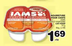 Marches Tradition IAMS PERFECT PORTIONS CAT FOOD offer