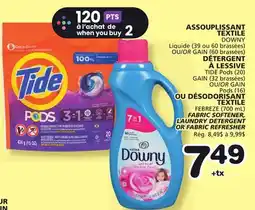 Marches Tradition DOWNY OR TIDE Pods LAUNDRY DETERGENT OR FABRIC REFRESHER offer
