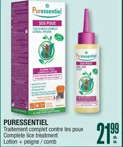 Jean Coutu PURESSENTIEL Traitements complets contre les poux offer