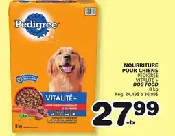 Marches Tradition PEDIGREE VITALITÉ + DOG FOOD offer