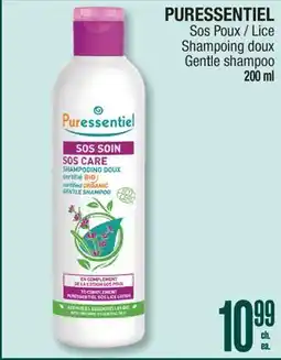 Jean Coutu PURESSENTIEL Sos Poux | Lice Shampooing doux offer