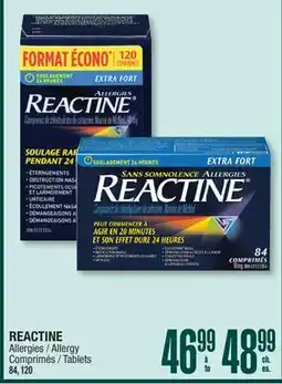 Jean Coutu REACTINE Allergy Tablets offer