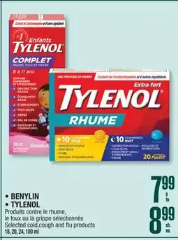 Jean Coutu • BENYLIN • TYLENOL offer