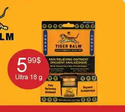 Jean Coutu TIGER BALM offer