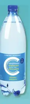 Marches Tradition COMPLIMENTS SPARKLING ORIGINAL WATER offer