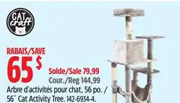 Canadian Tire Cat Craft 56˝ Cat Activity Tree offer