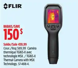 Canadian Tire TG165-X Thermal Camera with MSX Technology offer