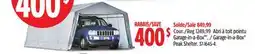 Canadian Tire ShelterLogic Garage-in-a-Box Peak Shelter offer
